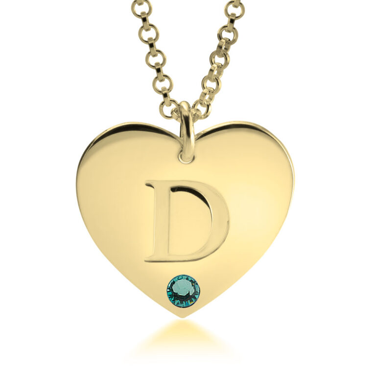 Initial Pendant Necklace