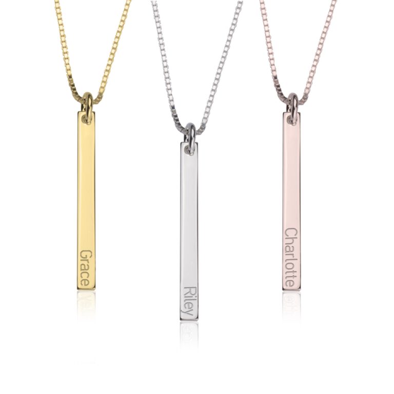 Dainty Bar Necklace