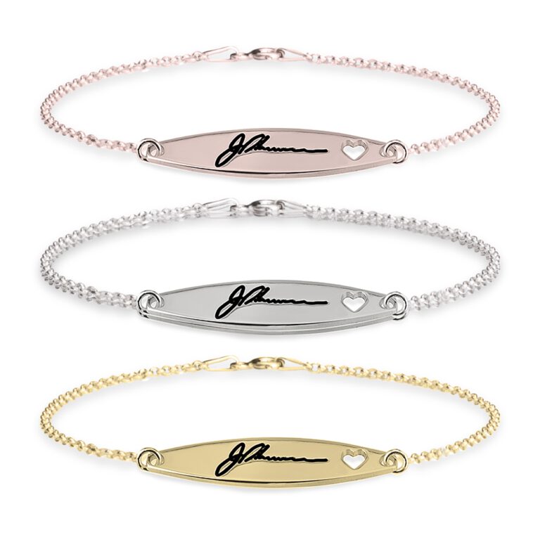 Signature Bracelet with Heart