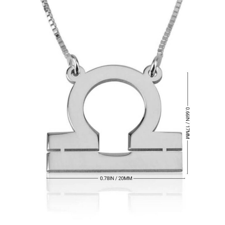 Libra Zodiac Necklace