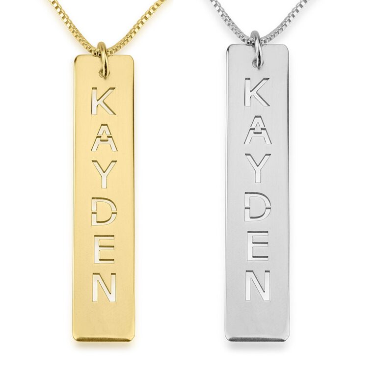 Bar Pendant Necklace