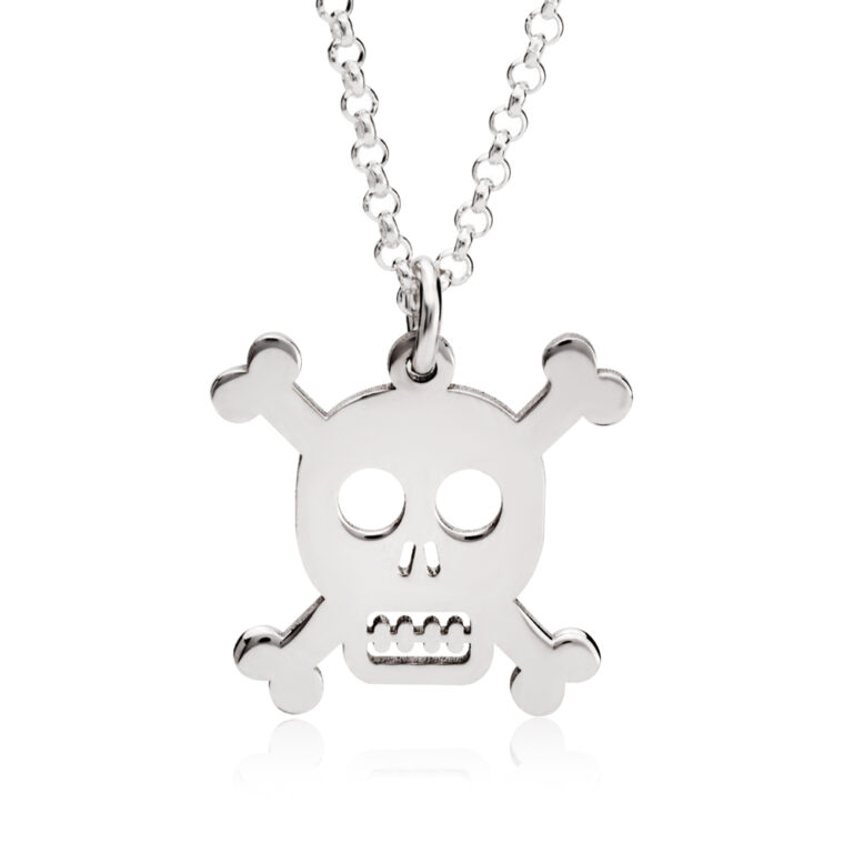 שרשרת גולגולת עדינה בהתאמה אישית