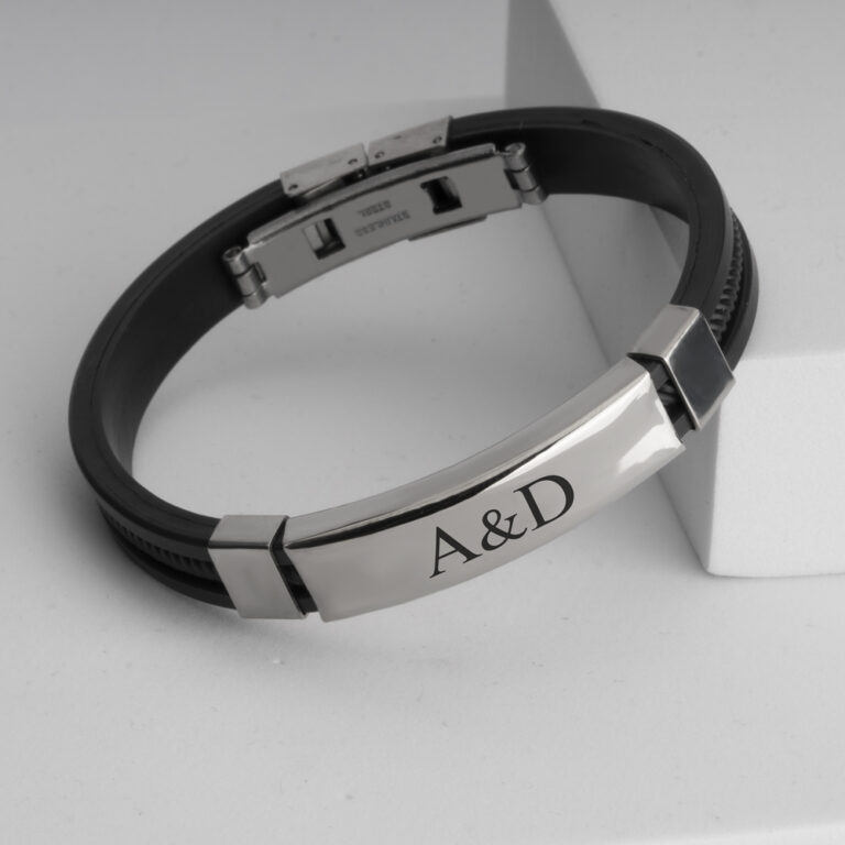 Engraved Bracelet for Men