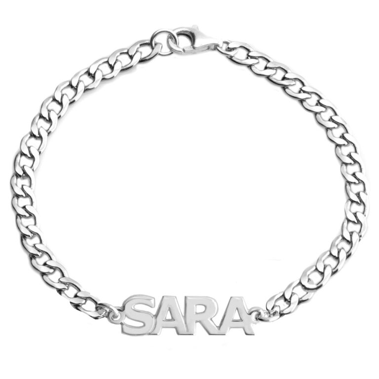 Cuban Link Name Bracelet