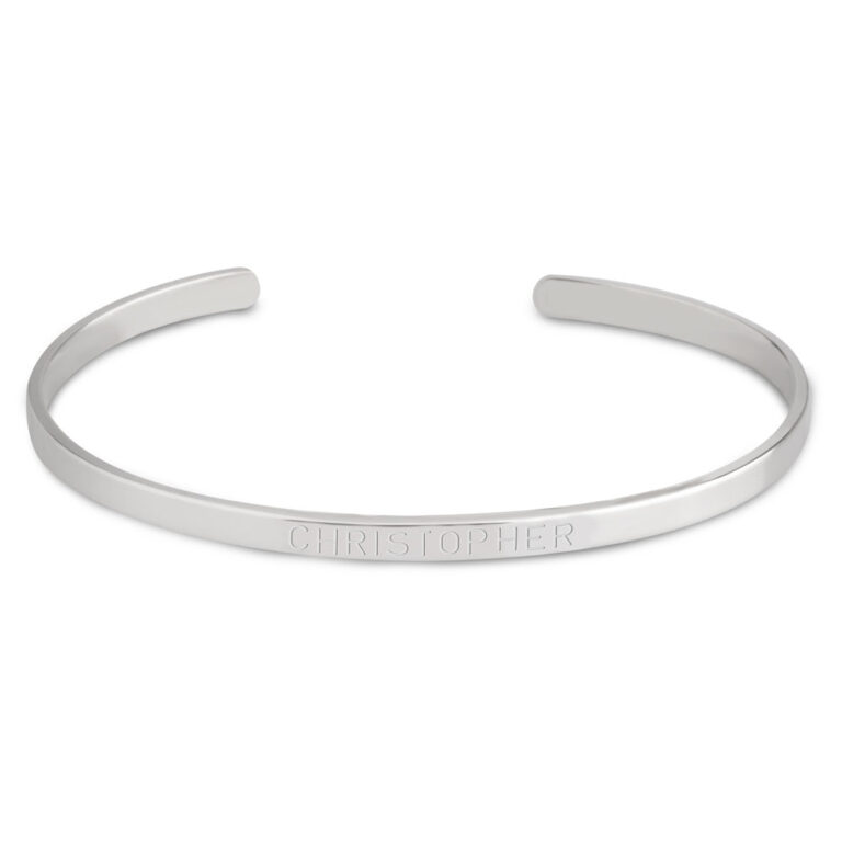 Engraved Name Bracelet For Men