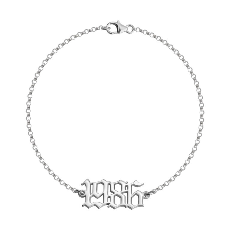Custom Bracelet With Year