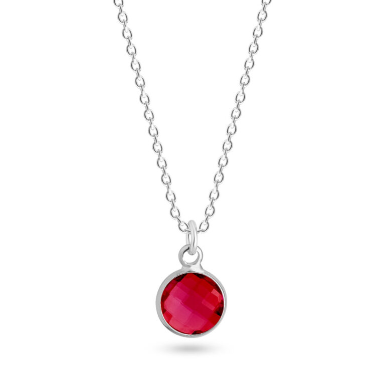 שרשרת אבן לידה - חודש יולי בהתאמה אישית