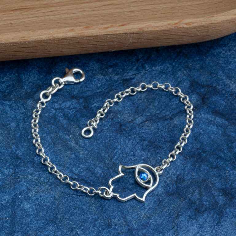 Hamsa Evil Eye Bracelet