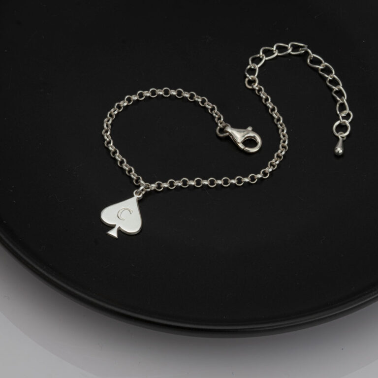 Initial Leaf Anklet