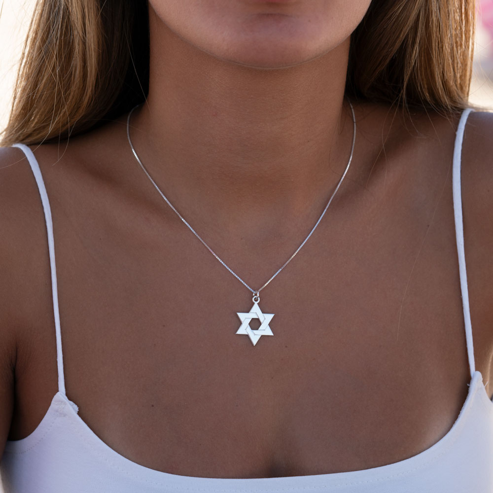 שרשרת מגן דוד שרשרת מגן דוד