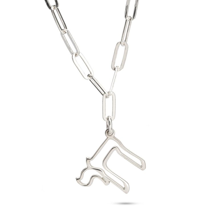 Paperclip Chai Necklace