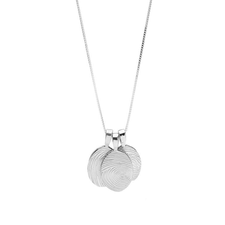 Custom Fingerprint Necklace - Multi-Pendants